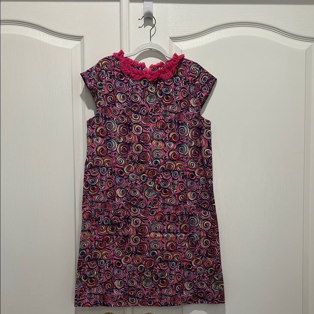 NWOT Vintage Lilly Pulitzer Colorful Swirl Girl’s Dress - Size 14
